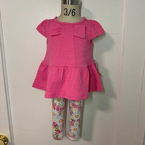 2-Piece Baby Girl Top With Legging